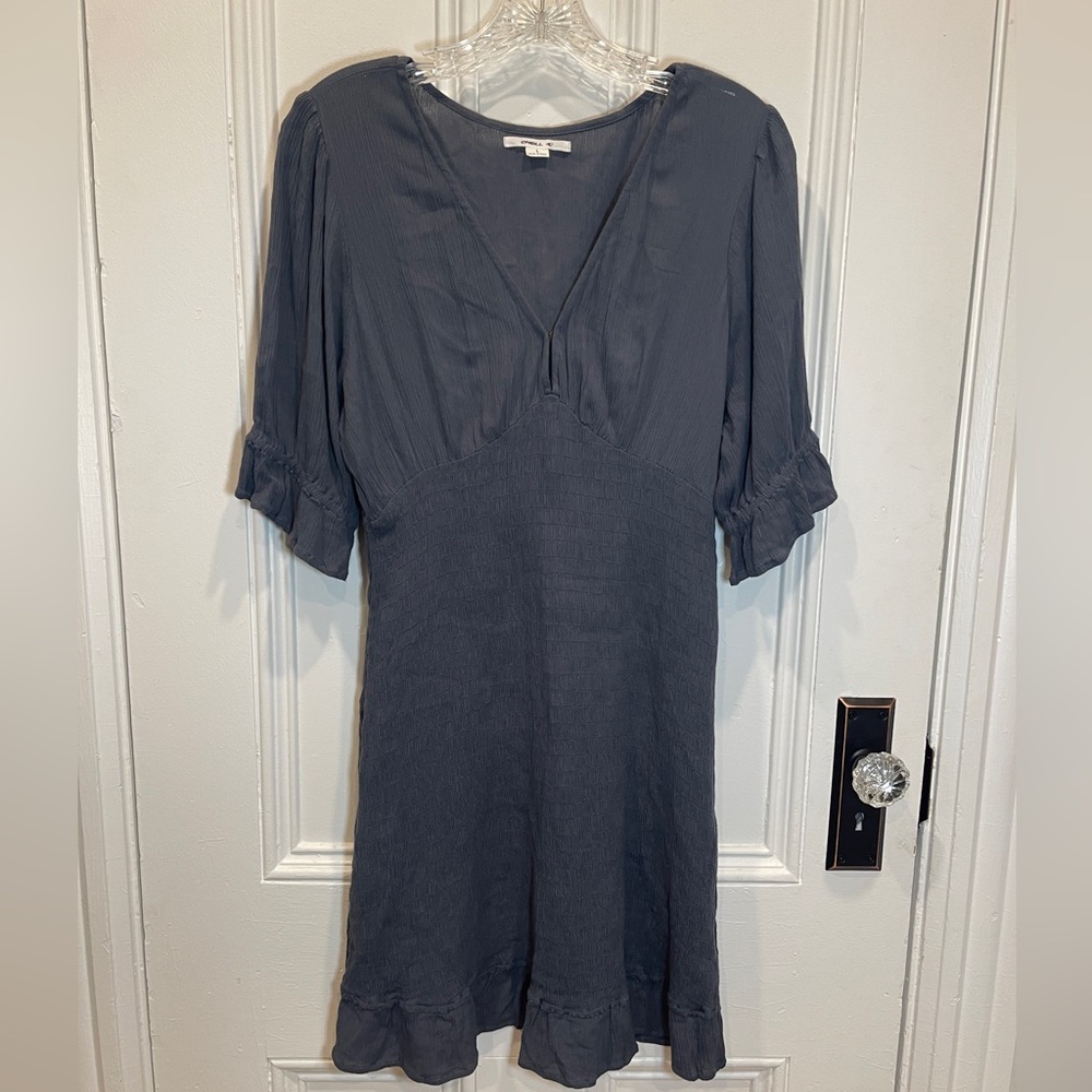 O'Neill Women's Mini Dress in Blue - Size L